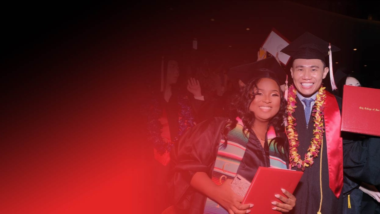 CCSF students at commencement