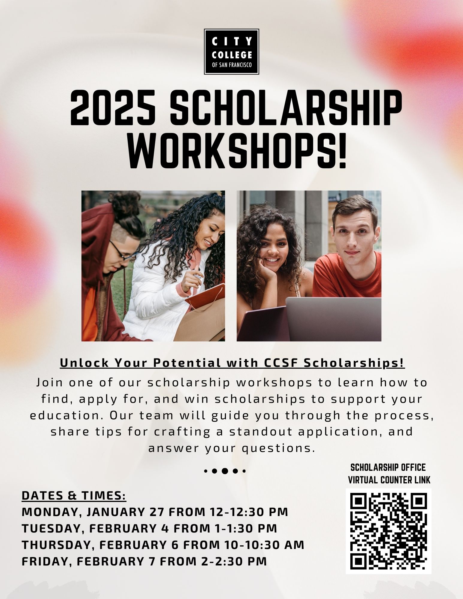 2025 Scholarship Workshops