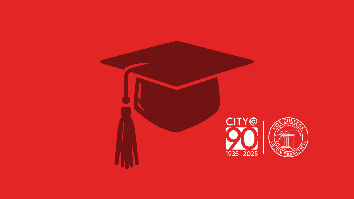 Commencement cap - City @ 90 | City College of San Francisco