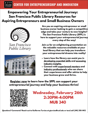 CEI SFPL Flyer